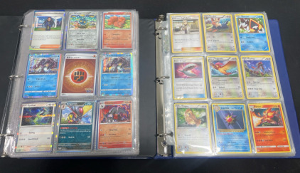 (2) Binders Of Assorted Pokemon Cards