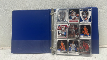 (80+) Binder of Assorted Sports Cards Including Basketball and Football Cards