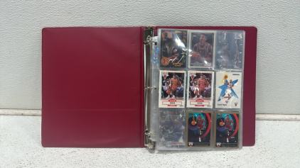 (20) Binder of Assorted Scottie Pippen Basketball Sports Cards