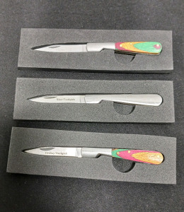 (3) Texas Toothpick Knifes - Rancher Toothpick, Biker Toothpick, and Cowboy Toothpick