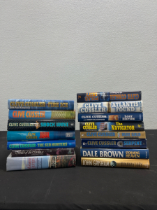 Assorted Books- Great Condition- Clive Cussler, Dave Brown, John Grisham And More!