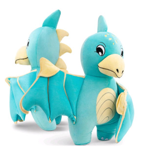 (1) Lutioky, Weighted Dinosaur Stuffed Animal, 3.5 Lbs Large Weighted Stuffed Animals For Calm, Comfort And Relaxation Dino Weighted Plush Pillow, Cute Calming & (1) Box Of Assorted Amazon Overstock