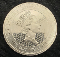 1.25oz .999 Fine Silver Queen Elizabeth Coin- Authenticated