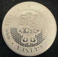 1.25oz .999 Fine Silver Queen Elizabeth Coin- Authenticated - 2