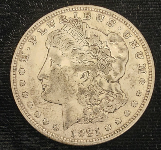 1921 Morgan Silver Dollar- 90% Silver Authenticated