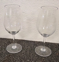 2 Wine Glasses..... various Coffee Cups.. - 3