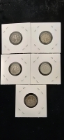 (5) Silver Dimes - 2