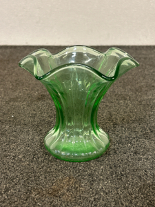 Uranium Glass Vase