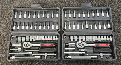 (2) 46pcs Ratchet Sets- Complete Sets