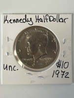 (2) Kennedy Half Dollars: 1972 and 1999-D - 2