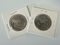 (2) Kennedy Half Dollars: 1972 and 1999-D - 6