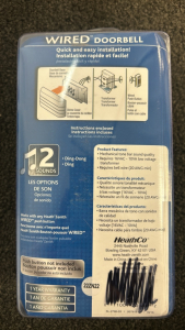 Wired Doorbell, 2 Sounds