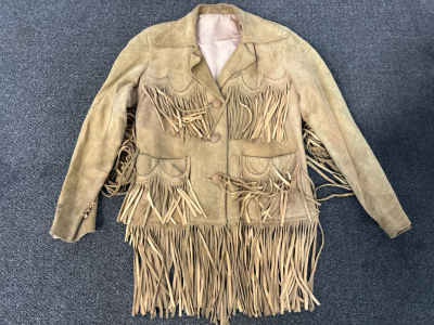 Leather Fringe Top
