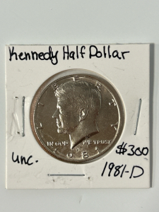 1981-D Kennedy Half Dollar