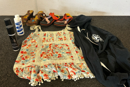 Floral Tank, Flying M Coffee, Shoes, And More