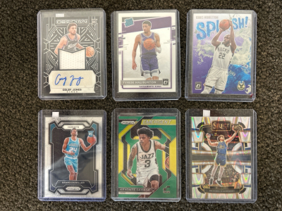 (6) Modern Basketball Cards