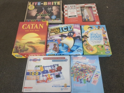 Assorted bored games