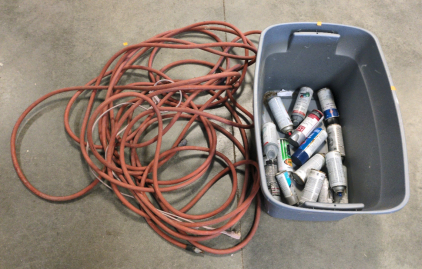 Hose and Spray Paint