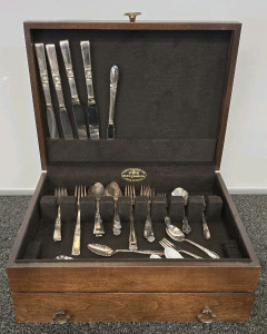 Collectible Assorted Silverware With Box *Not All From The Same Set*