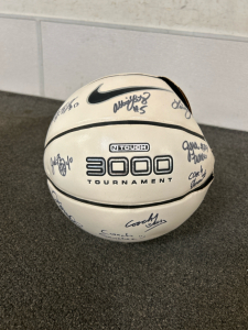 Signed Basketball