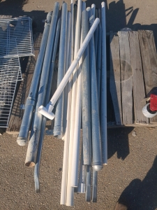Fencing and pipes