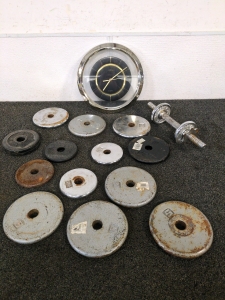 Weight Set and Sunbeam Clock