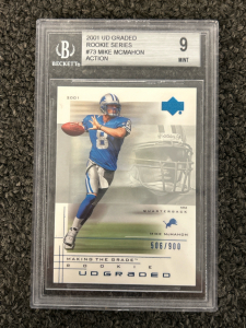 Graded 9 Mint - Mike McMahon