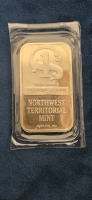 1 Troy Ounce .999 Fine Silver Northwest Territorial Mint Bar- Authenticated