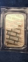 1 Troy Ounce .999 Fine Silver Northwest Territorial Mint Bar- Authenticated - 2