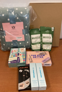 Muscle 2in1 Epsom Salt+Bubbles, King Cole Velvet Blanket, The Glow Getter Kit & More