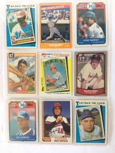 Vintage Estate Baseball Card Collection