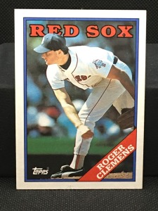 1988 RogerClemens Baseball Card