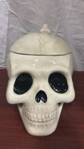 White Skull Jar