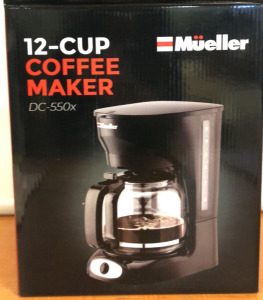 Mueller 12 Cup Coffee Maker