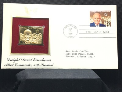 22k US Postage Stamp 1st Day Issue