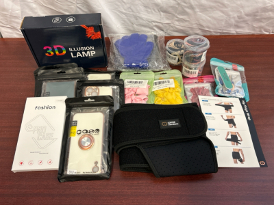 3D Illusion Lamp, Hip Thigh, Compression Wrap, Hair Ties, Phone Cases and More