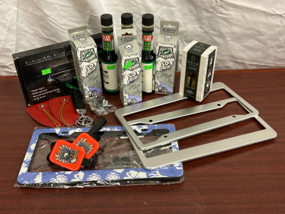 License Plate Covers, Flex Fuel, Key Chains, Auto Foggers and More