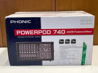 Phonic 740 (440 Watt) Powered Mixer - 6