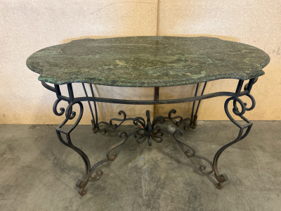 Beautiful Green Outdoor Table