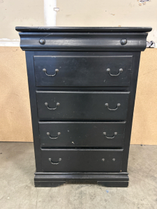Black Standing Dresser