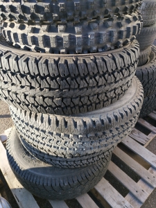(4) Tires and (2) Dirt bike Tires