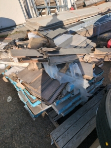 Pallet of Artificial Wood Flooring