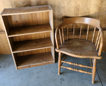 Chair and Book Shelf