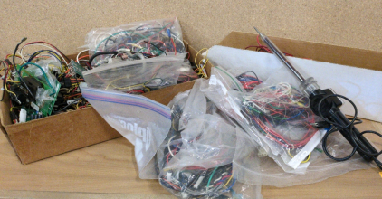 Wires, Circuit Boards, and Kilovolt Testers