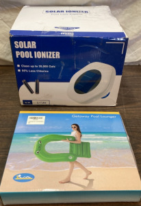 Dolor Pool Ionizer & Getaway Pool Lounger