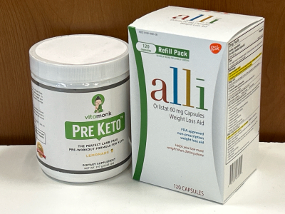 Allí Weight Loss Refill Pack, Vita Monk Pre Keto Dietary Supplement, Vacuum Blackhead Remover, and More