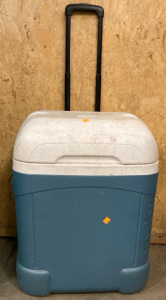 Blue Igloo Cooler