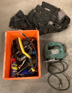 Jig Saw, Tool Belt, & WD-40