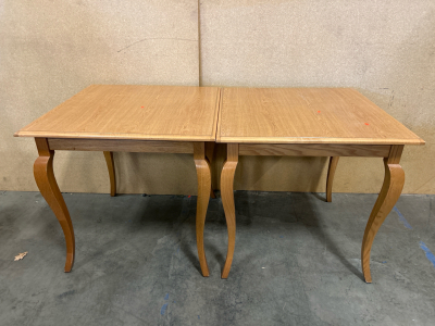 (2) Wooden Tables