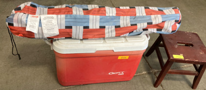 Picnic Accessories (Cooler, Tent Chair, & Step Stool)